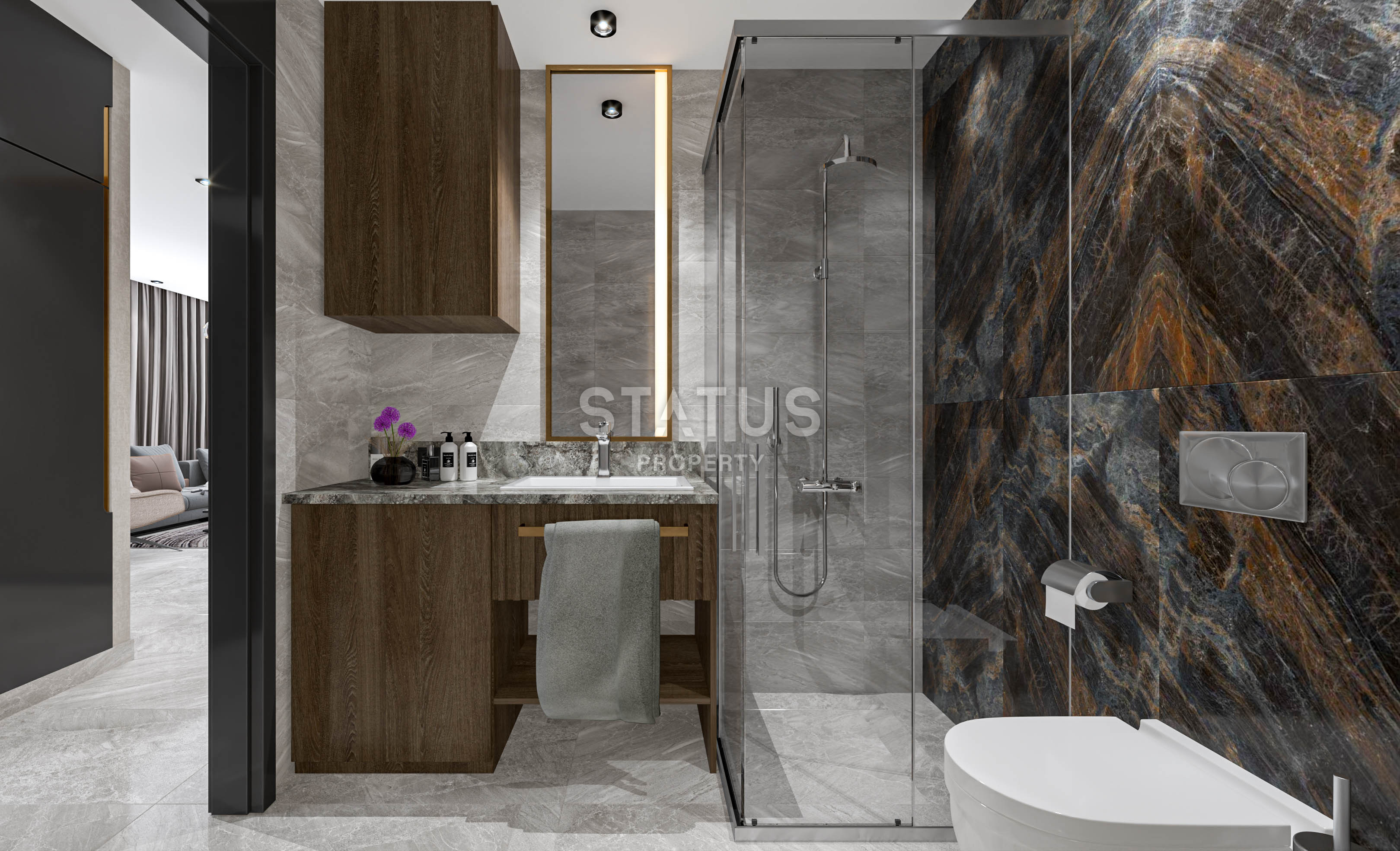 Новый проект класса люкс в районе Тосмур, 58-242 м2 фото 27