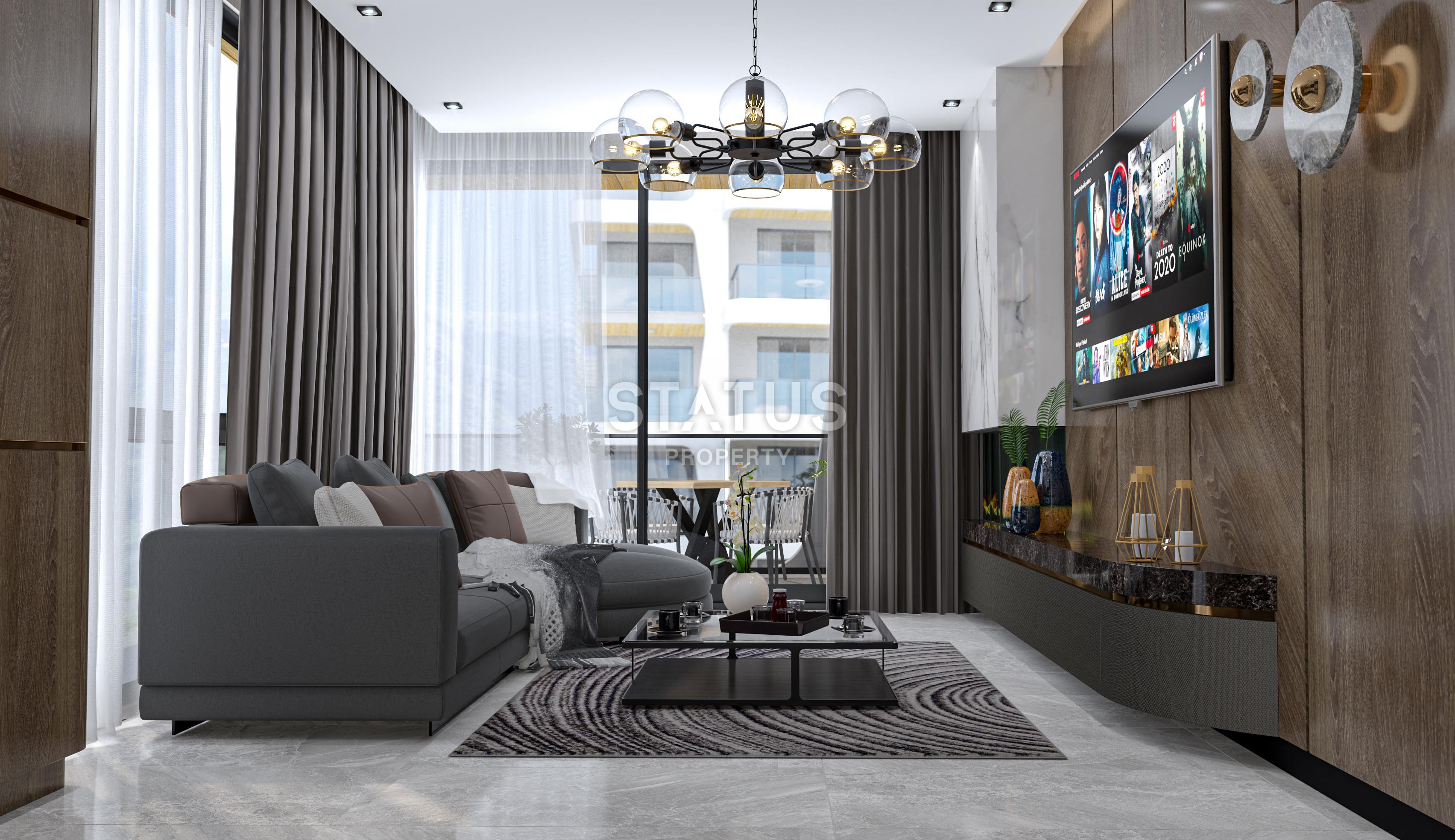 Новый проект класса люкс в районе Тосмур, 58-242 м2 фото 28