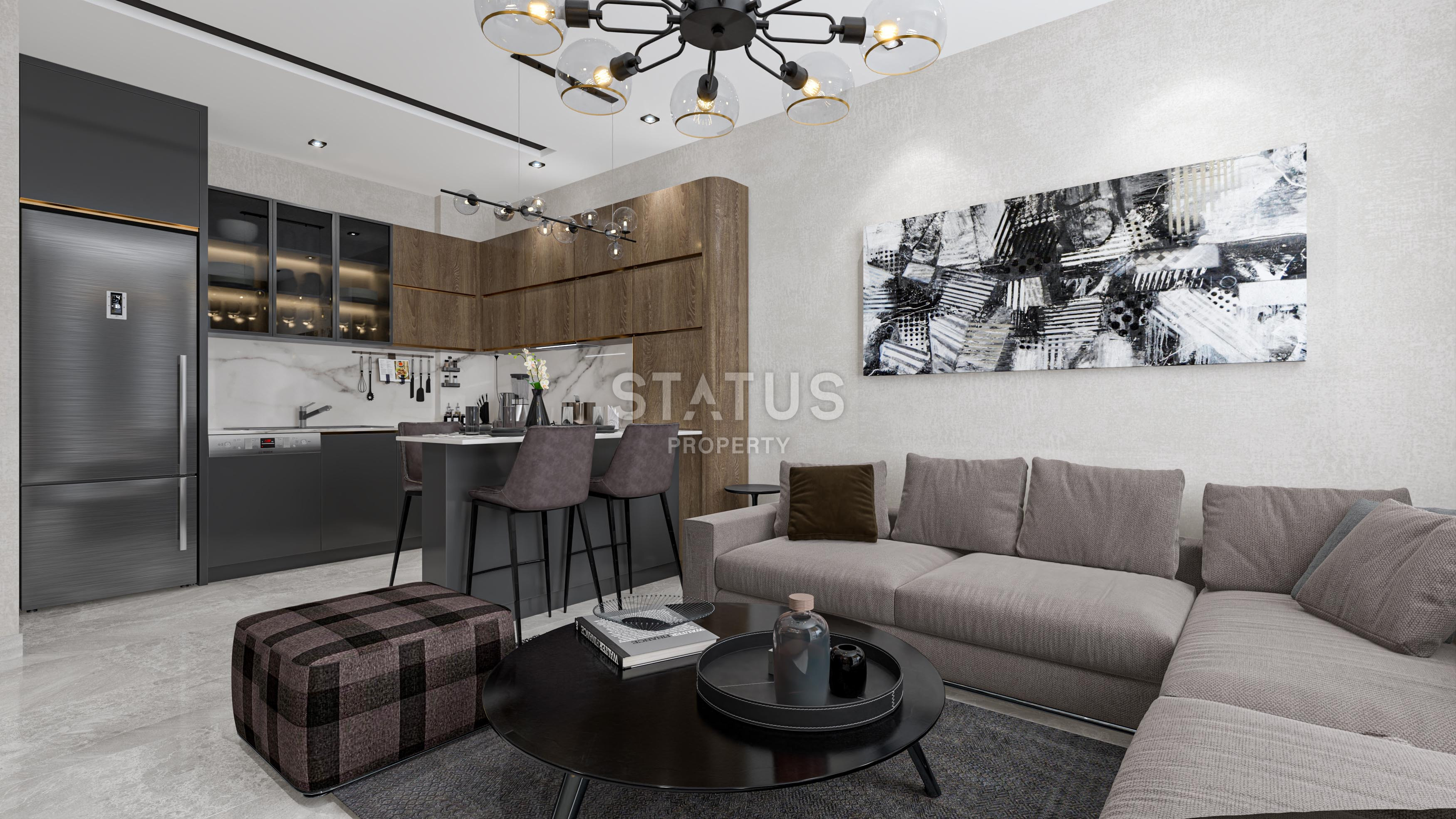 Новый проект класса люкс в районе Тосмур, 58-242 м2 фото 29