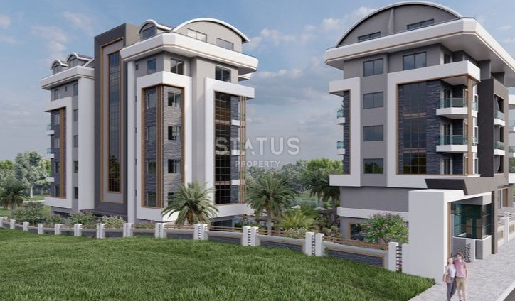 Привлекательный проект на этапе котлована в районе Окурджалар, 47-121 м2 фото 5