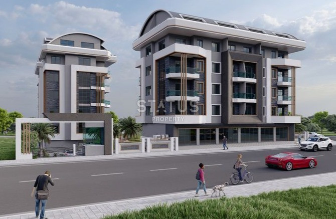 Привлекательный проект на этапе котлована в районе Окурджалар, 47-121 м2 фото 7