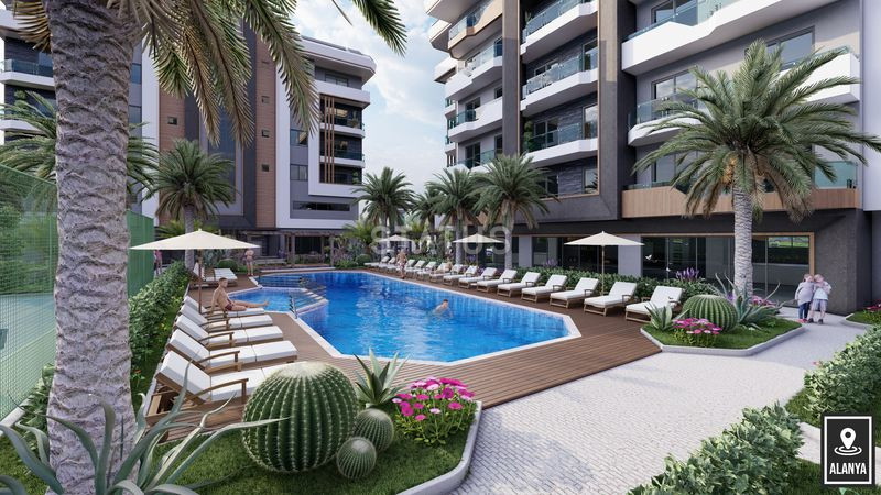 Привлекательный проект на этапе котлована в районе Окурджалар, 47-121 м2 фото 18