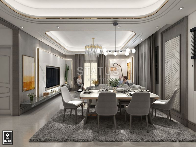 Привлекательный проект на этапе котлована в районе Окурджалар, 47-121 м2 фото 29