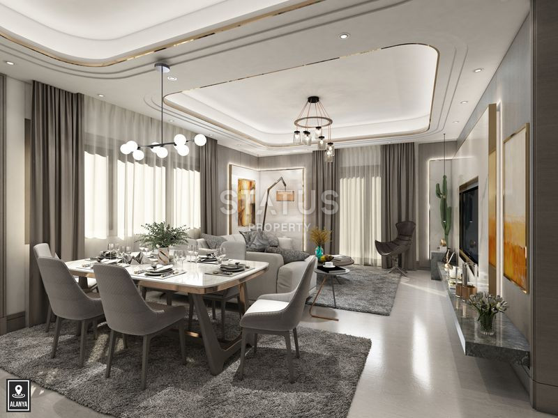 Привлекательный проект на этапе котлована в районе Окурджалар, 47-121 м2 фото 30