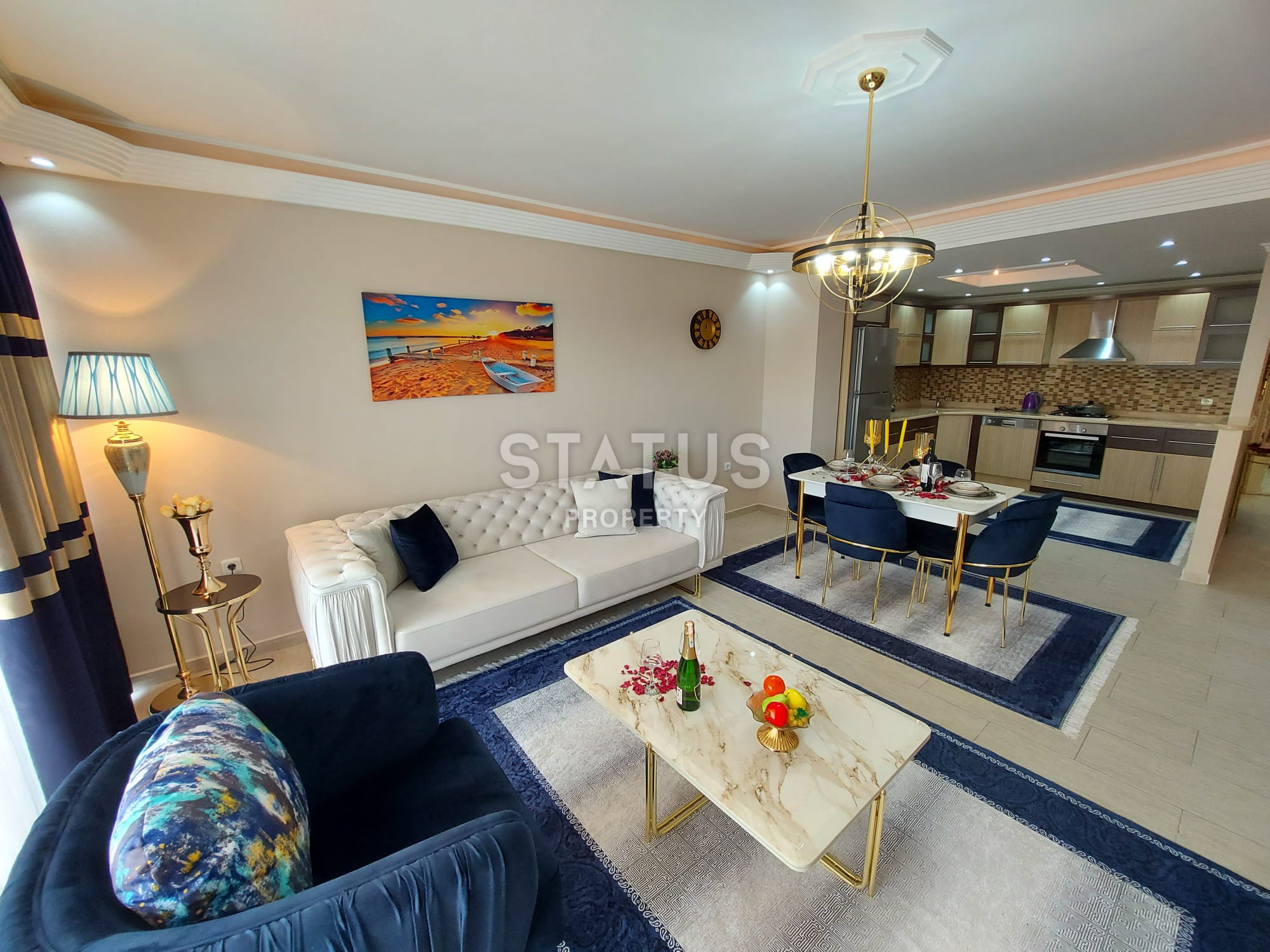 Шикарные апартаменты 2+1 с мебелью в районе Махмутлар, 115 м2 фото 15