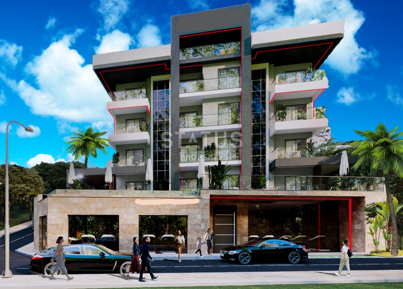 Проект на стадии строительства в центральной части города Хасбахче, 50-97 м2. фото 3