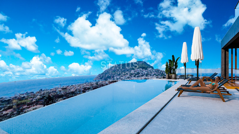 Проект на стадии строительства в центральной части города Хасбахче, 50-97 м2. фото 4