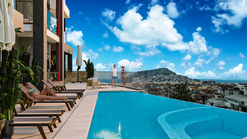 Проект на стадии строительства в центральной части города Хасбахче, 50-97 м2. фото 6