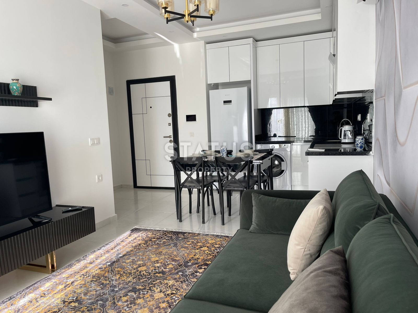 Уютные апартаменты 1+1 в модном комплексе в районе Махмутлар, 60 м2 фото 2