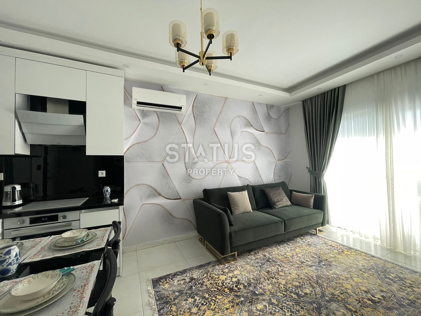 Cozy apartment 1+1 in a fashionable complex in Mahmutlar district, 60 m2 фото 3