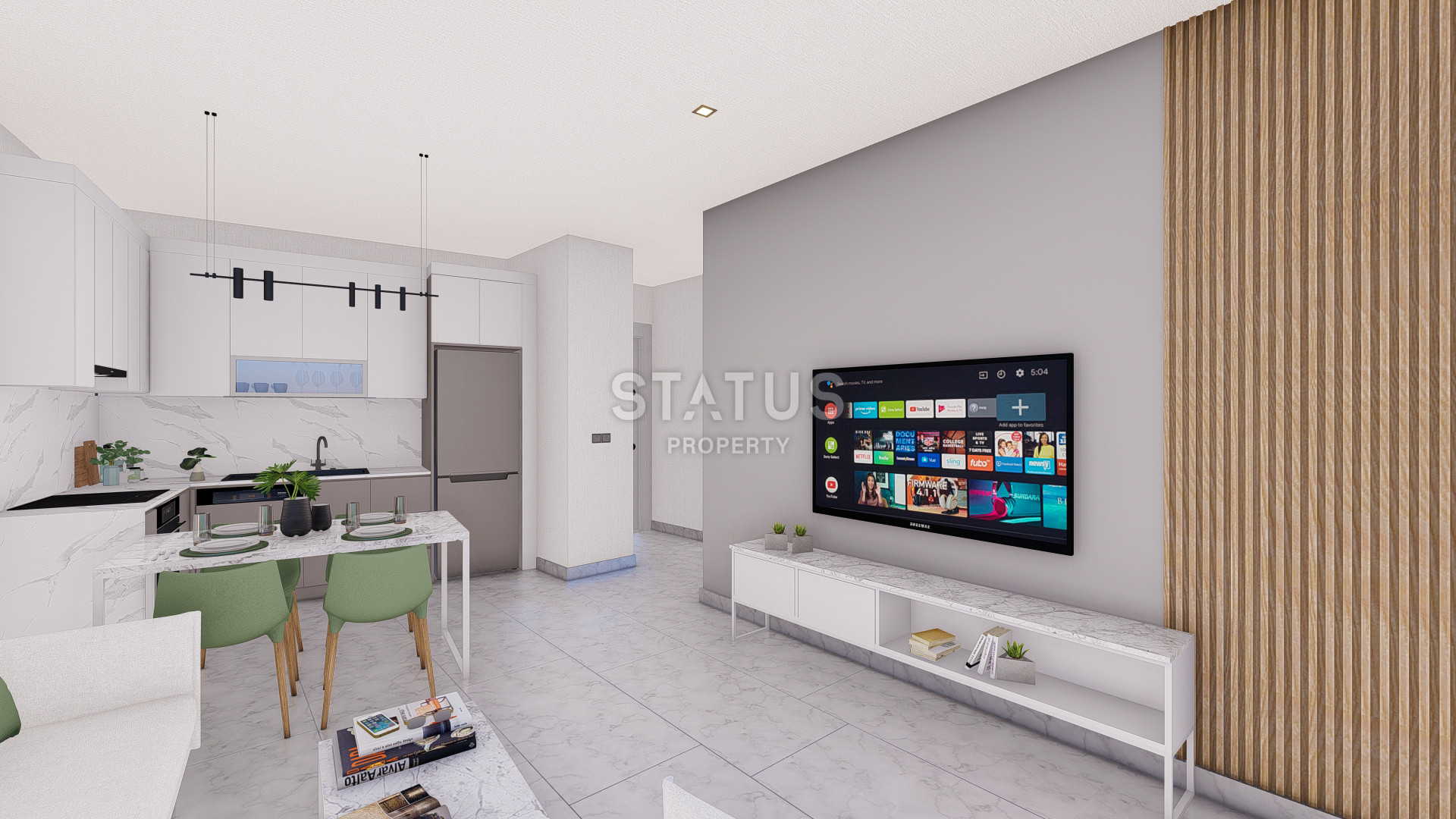 A new elite residential complex with a good location in the OBA area. 57m2 173m2 фото 12