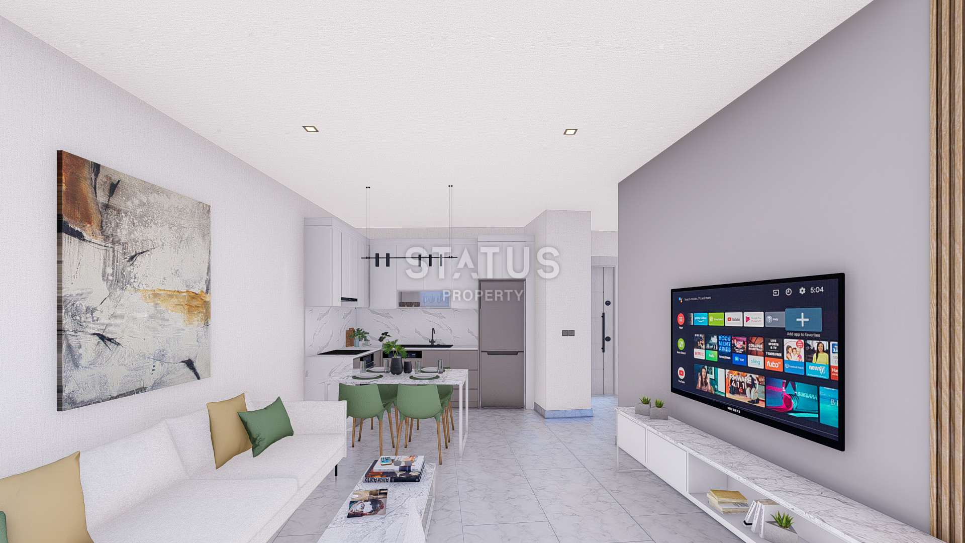 A new elite residential complex with a good location in the OBA area. 57m2 173m2 фото 14