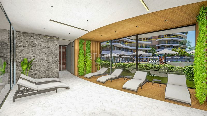 A new elite residential complex with a good location in the OBA area. 57m2 173m2 фото 35