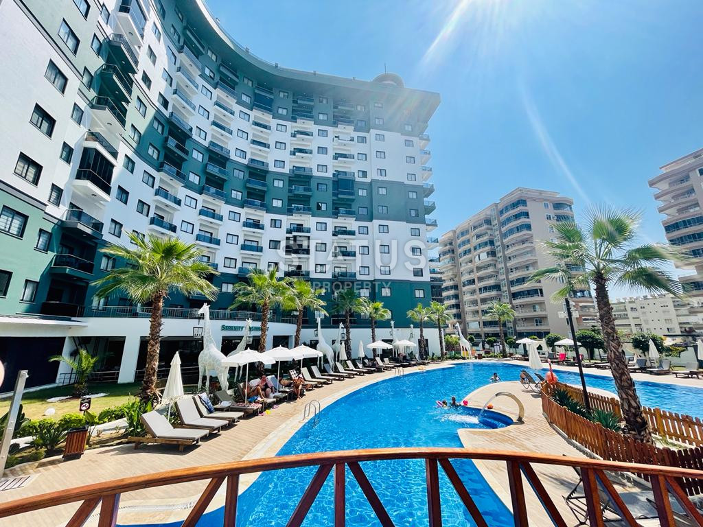 Апартаменты 1+1 под ключ в ЖК с отельной инфраструктурой. 55м2 фото 3