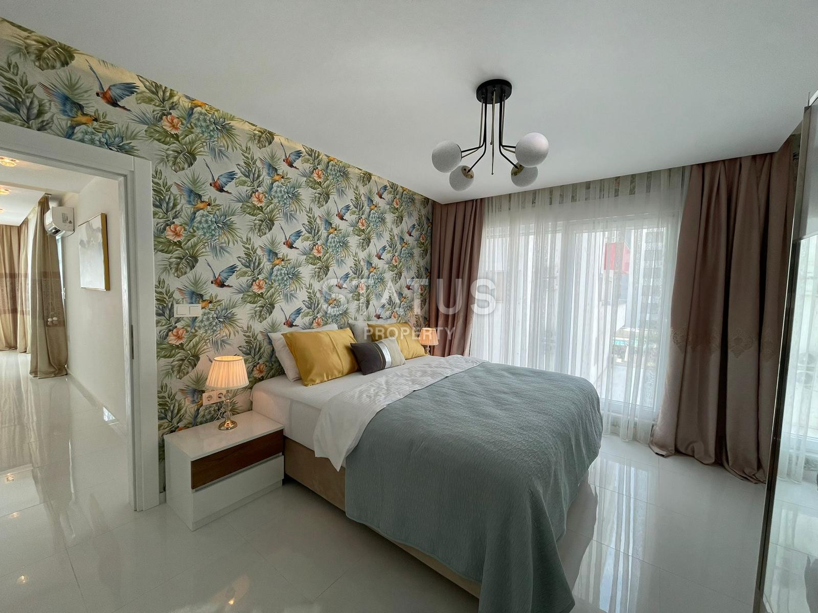 Трёхкомнатная квартира в 50 метрах от моря в районе Кестель. 115м2. фото 3