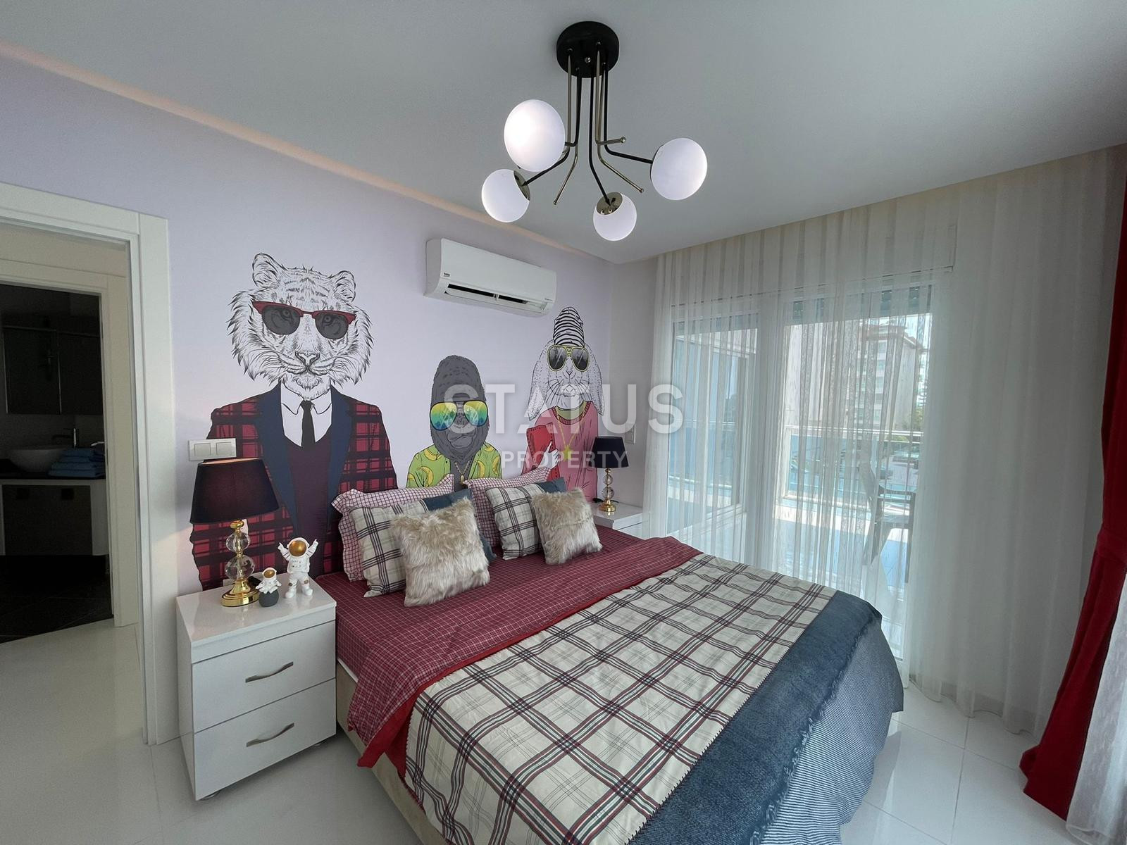 Трёхкомнатная квартира в 50 метрах от моря в районе Кестель. 115м2. фото 6