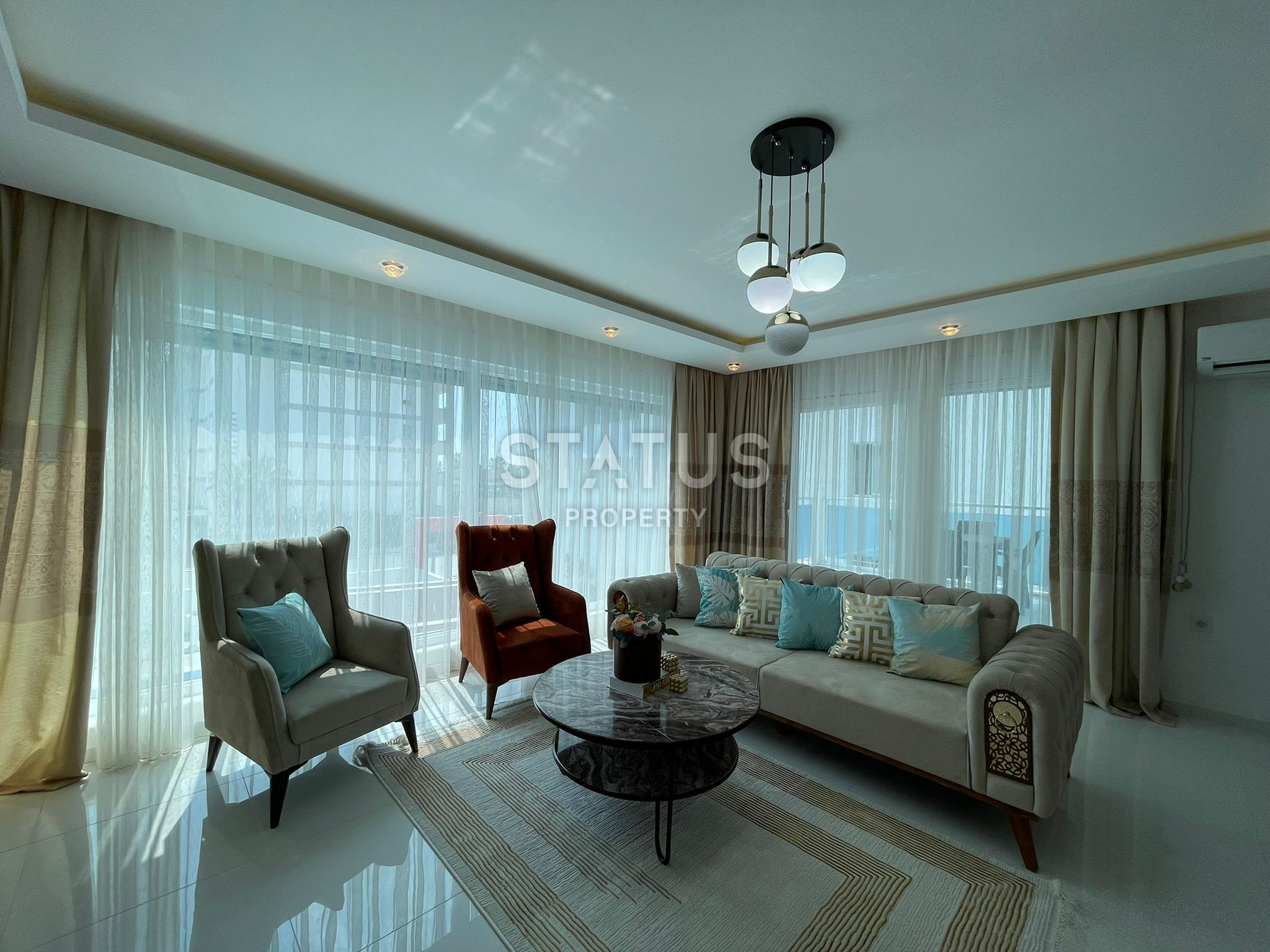 Трёхкомнатная квартира в 50 метрах от моря в районе Кестель. 115м2. фото 15