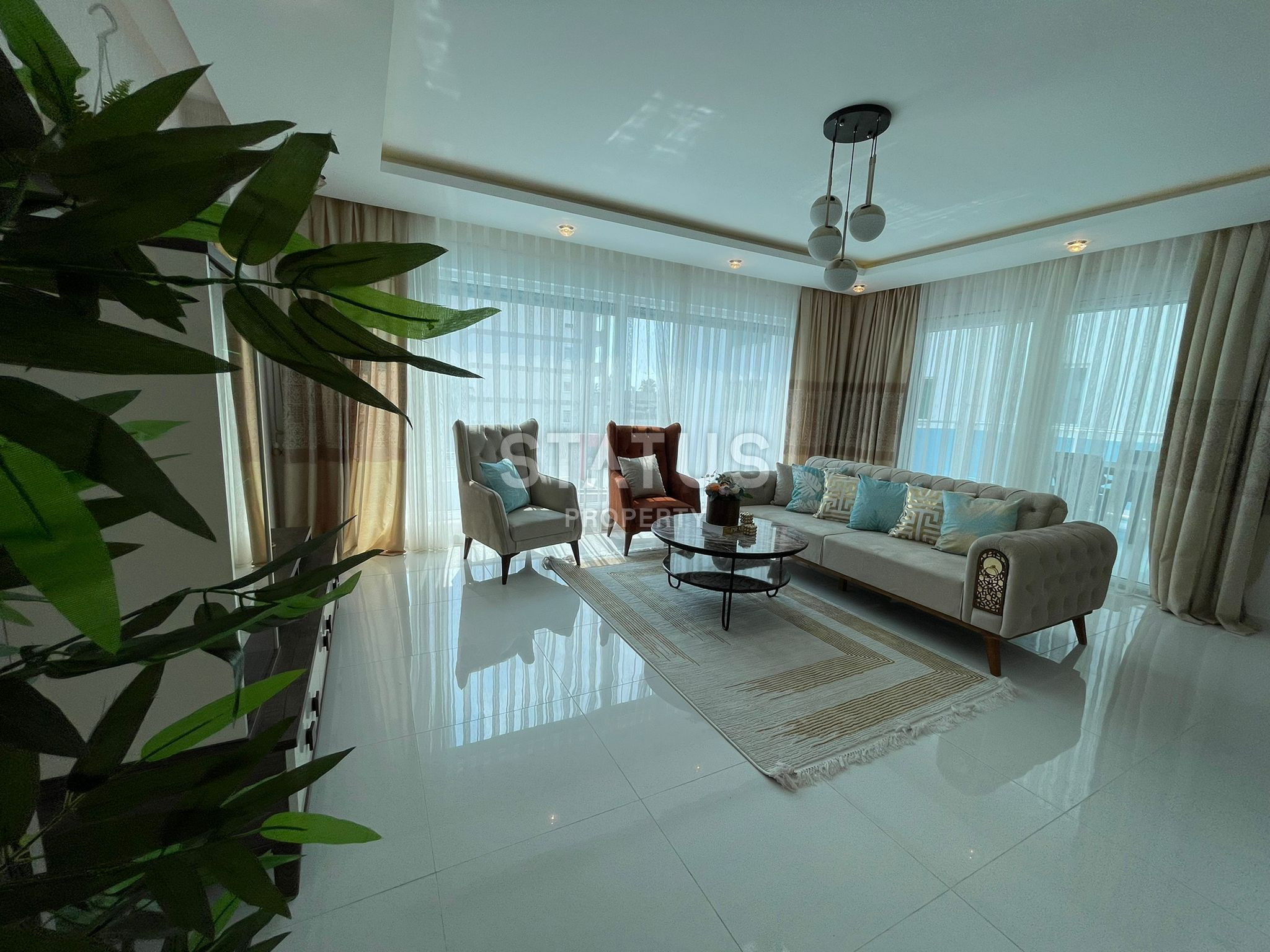 Трёхкомнатная квартира в 50 метрах от моря в районе Кестель. 115м2. фото 16