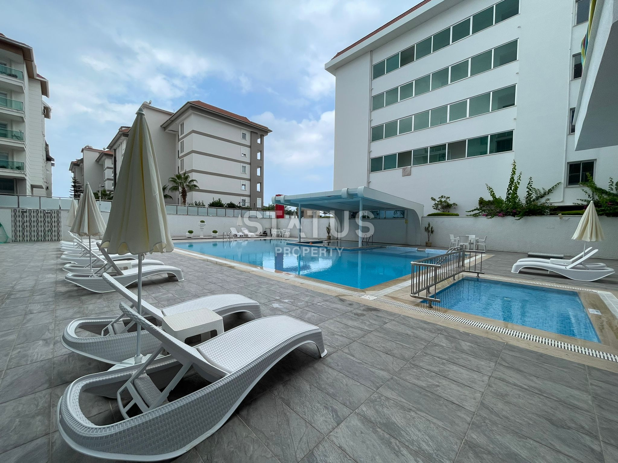 Трёхкомнатная квартира в 50 метрах от моря в районе Кестель. 115м2. фото 22