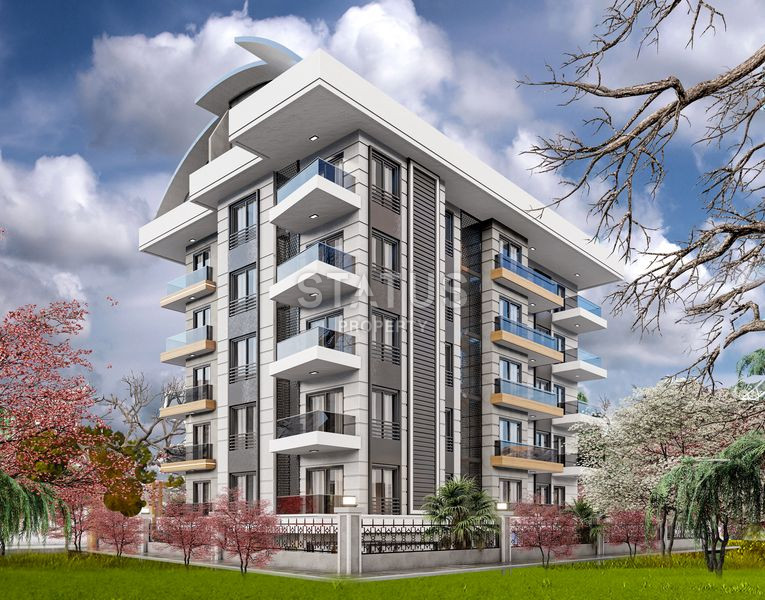 Новый проект на этапе котлована рядом с античным городом Наула в Махмутлар, 53-110 м2 фото 4