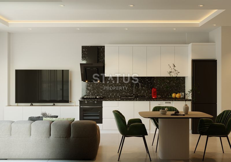 Новый проект на этапе котлована рядом с античным городом Наула в Махмутлар, 53-110 м2 фото 9