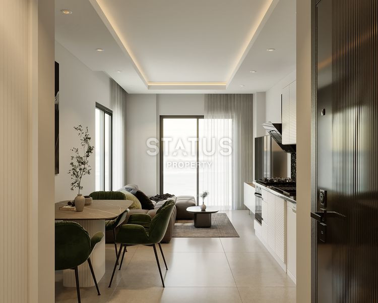 Новый проект на этапе котлована рядом с античным городом Наула в Махмутлар, 53-110 м2 фото 10