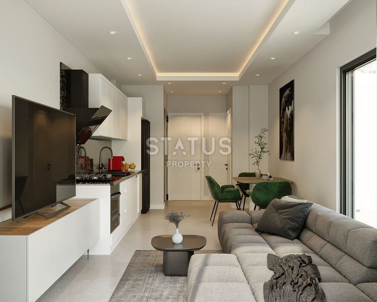 Новый проект на этапе котлована рядом с античным городом Наула в Махмутлар, 53-110 м2 фото 11