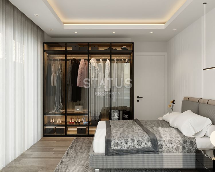 Новый проект на этапе котлована рядом с античным городом Наула в Махмутлар, 53-110 м2 фото 27