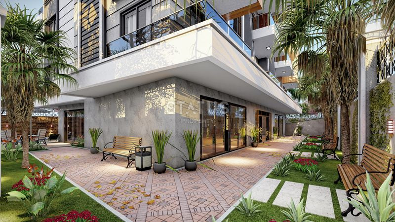 Новый проект на этапе котлована рядом с античным городом Наула в Махмутлар, 53-110 м2 фото 29