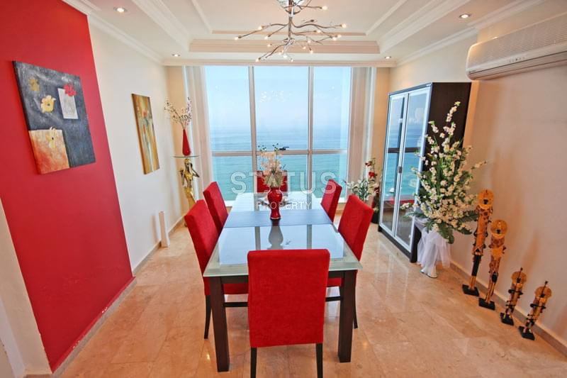 Огромный Дуплекс с видом на море и крепость Алании. 3+2 240м2 фото 4