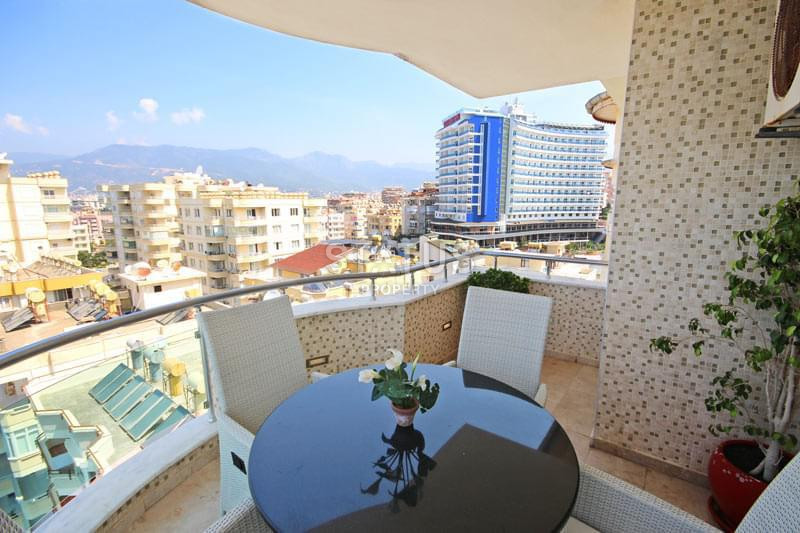 Огромный Дуплекс с видом на море и крепость Алании. 3+2 240м2 фото 11