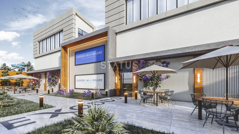 Новый проект таунхаусов в Конаклы в 300м от моря. 91м2 фото 8