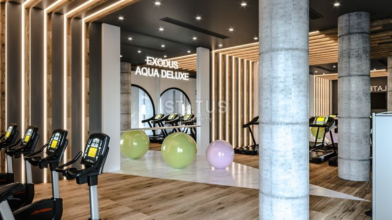 Новый проект таунхаусов в Конаклы в 300м от моря. 91м2 фото 15