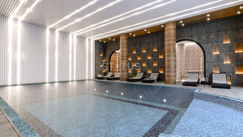 Новый проект таунхаусов в Конаклы в 300м от моря. 91м2 фото 16