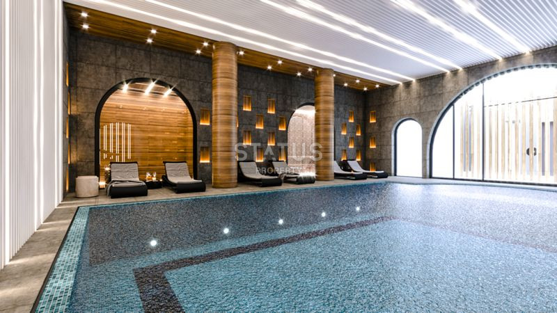 Новый проект таунхаусов в Конаклы в 300м от моря. 91м2 фото 17