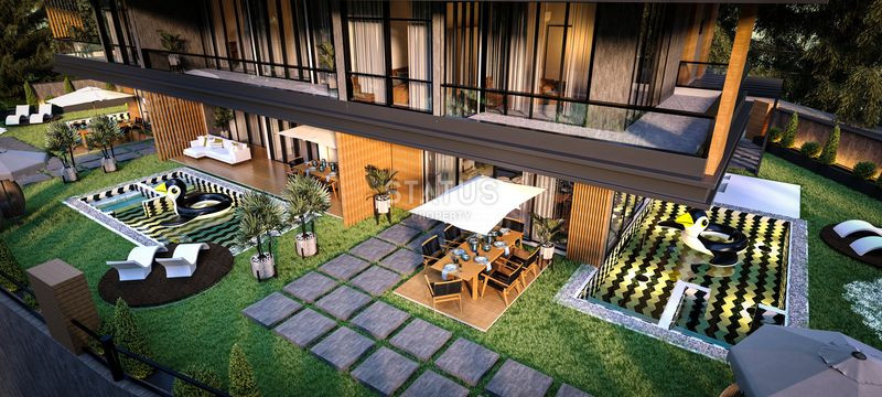 Таунхаус на 3 семьи с инфраструктурой всего в 600м от пляжа Инджекум.380м2 – 460м2 фото 6