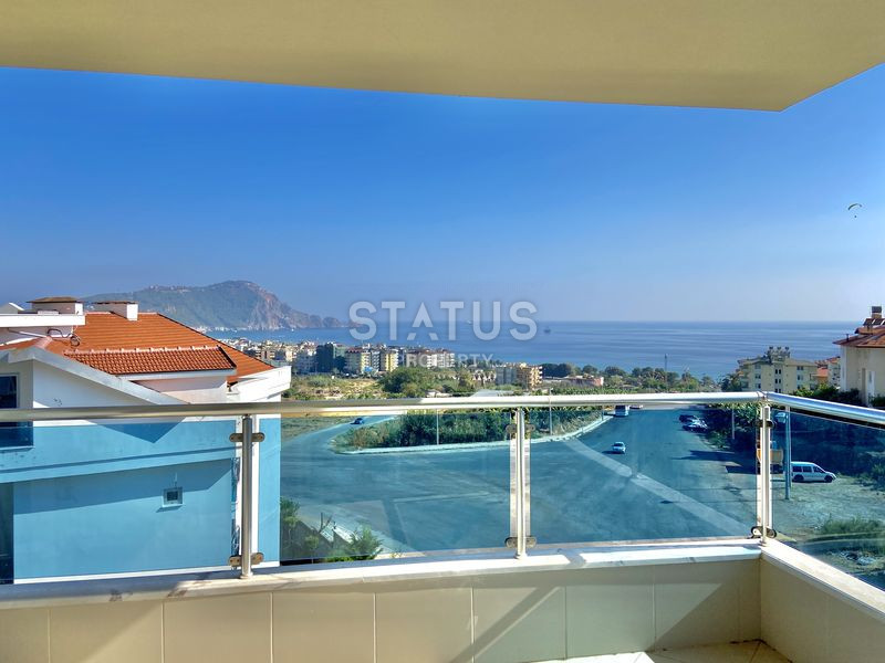 Меблированный дуплекс 2+1 с шикарным видом на море в ЖК с полной инфраструктурой 500м от пляжа Клеопатры. 110м2 фото 3