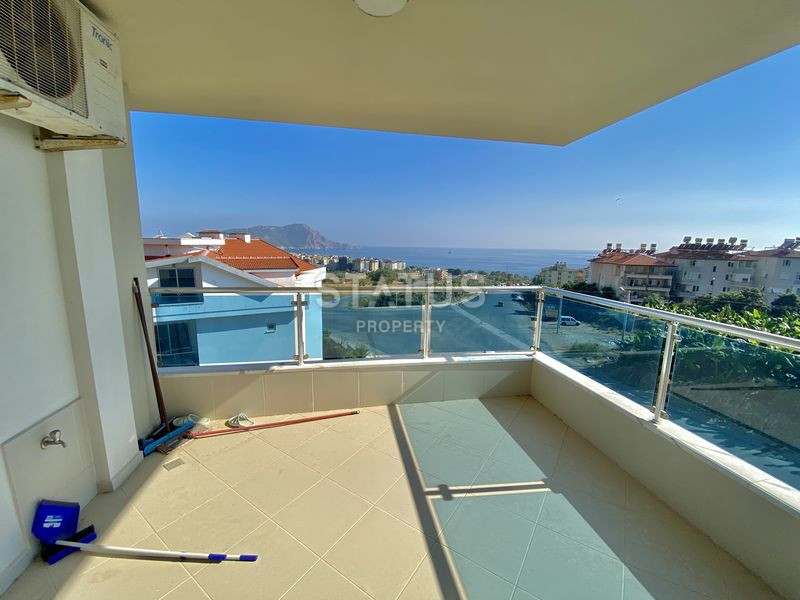 Меблированный дуплекс 2+1 с шикарным видом на море в ЖК с полной инфраструктурой 500м от пляжа Клеопатры. 110м2 фото 4