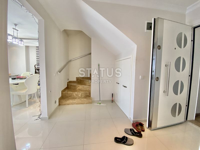 Меблированный дуплекс 2+1 с шикарным видом на море в ЖК с полной инфраструктурой 500м от пляжа Клеопатры. 110м2 фото 7