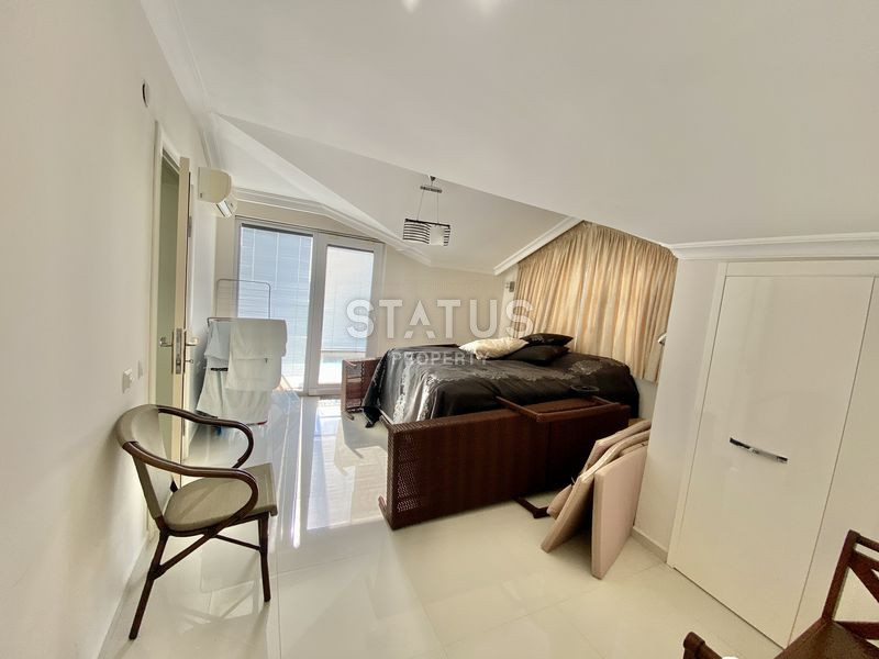 Меблированный дуплекс 2+1 с шикарным видом на море в ЖК с полной инфраструктурой 500м от пляжа Клеопатры. 110м2 фото 15