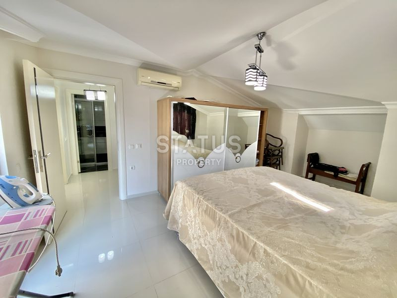 Меблированный дуплекс 2+1 с шикарным видом на море в ЖК с полной инфраструктурой 500м от пляжа Клеопатры. 110м2 фото 16