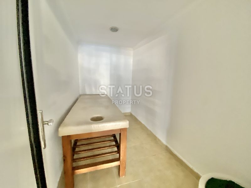 Меблированный дуплекс 2+1 с шикарным видом на море в ЖК с полной инфраструктурой 500м от пляжа Клеопатры. 110м2 фото 17