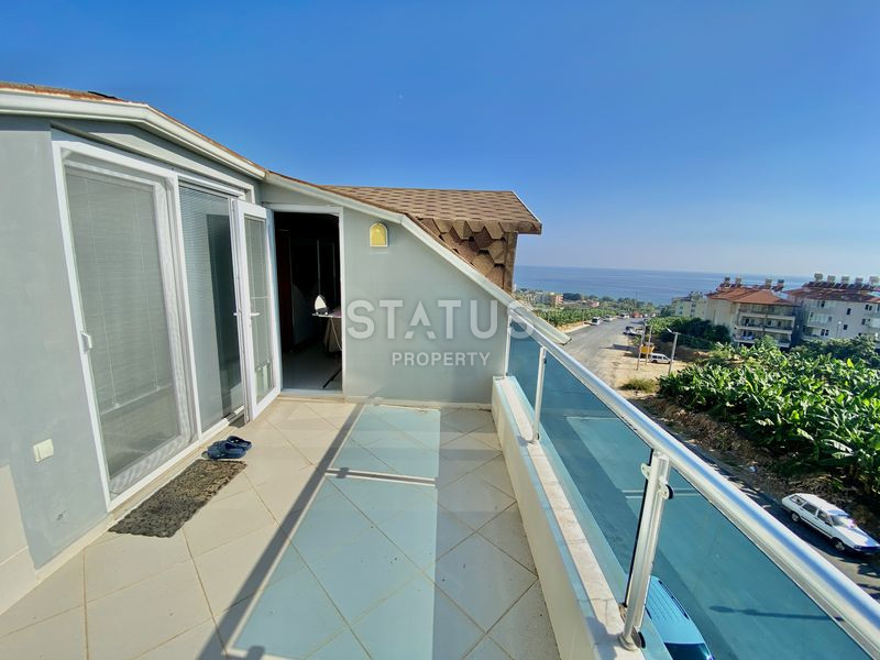 Меблированный дуплекс 2+1 с шикарным видом на море в ЖК с полной инфраструктурой 500м от пляжа Клеопатры. 110м2 фото 20