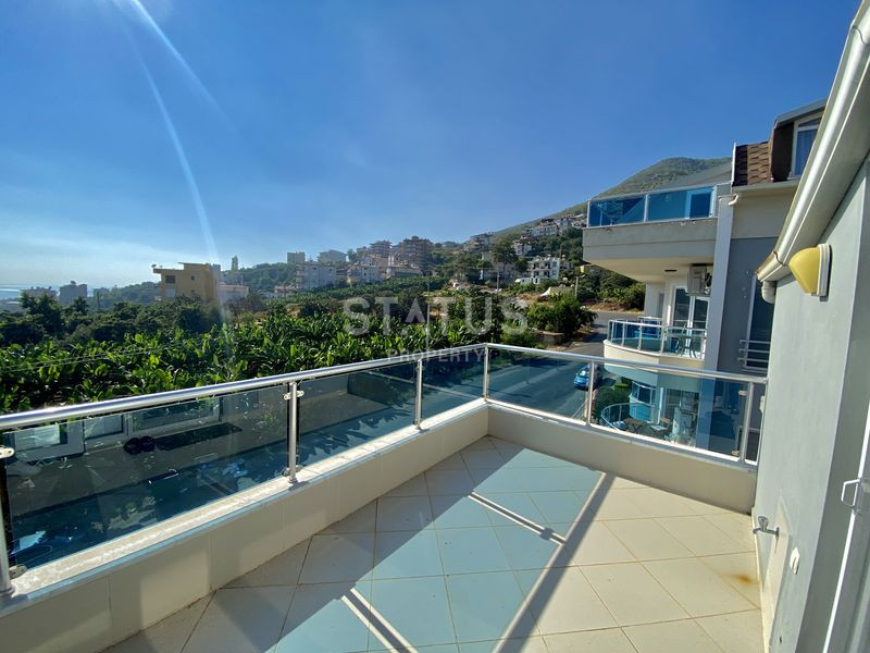 Меблированный дуплекс 2+1 с шикарным видом на море в ЖК с полной инфраструктурой 500м от пляжа Клеопатры. 110м2 фото 22