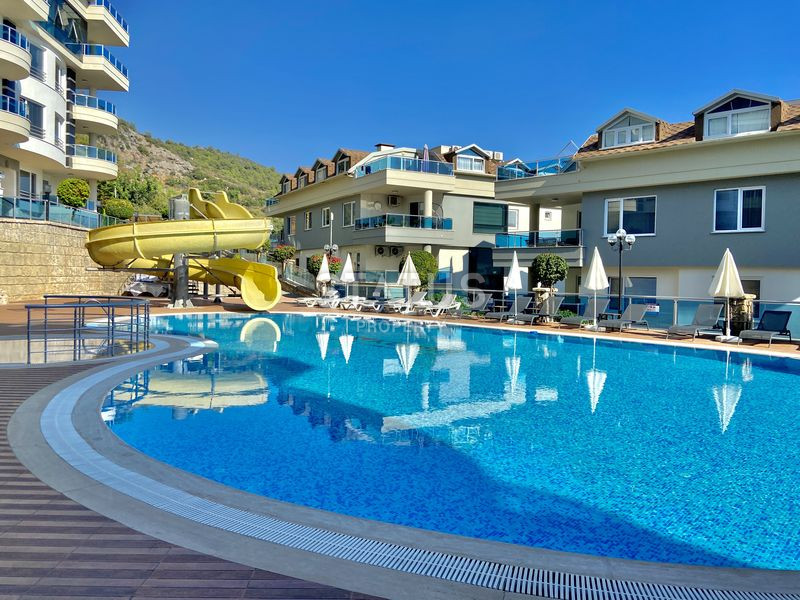 Меблированный дуплекс 2+1 с шикарным видом на море в ЖК с полной инфраструктурой 500м от пляжа Клеопатры. 110м2 фото 29