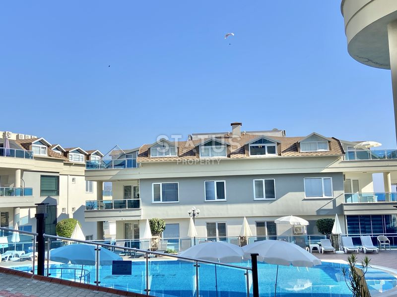 Меблированный дуплекс 2+1 с шикарным видом на море в ЖК с полной инфраструктурой 500м от пляжа Клеопатры. 110м2 фото 33