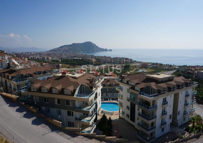 Меблированный дуплекс 2+1 с шикарным видом на море в ЖК с полной инфраструктурой 500м от пляжа Клеопатры. 110м2 фото 34