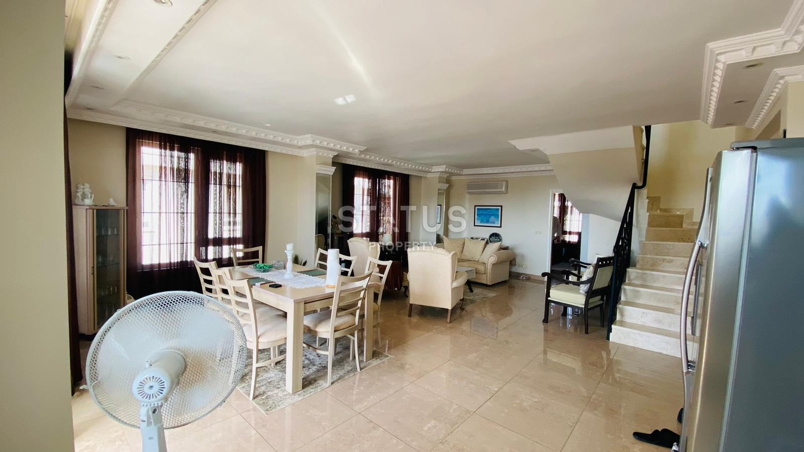 Three-room spacious duplex with a sea view. 170m2 фото 3