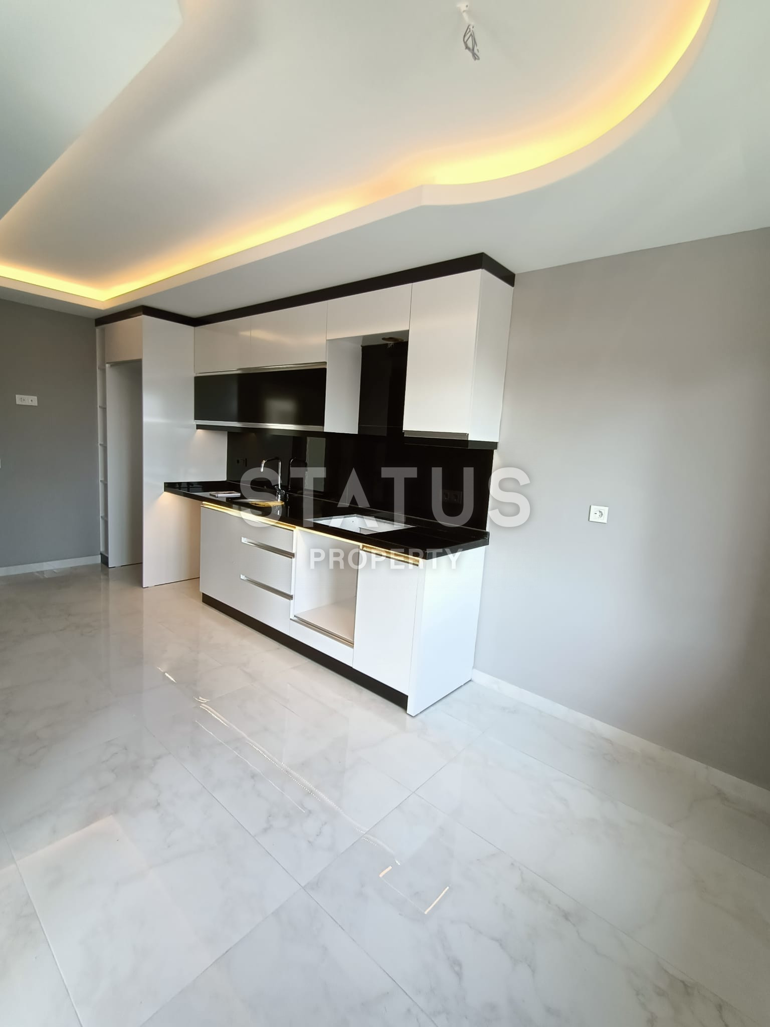 Трёхкомнатная просторная квартира в районе Джикджилли. 130м2 фото 3