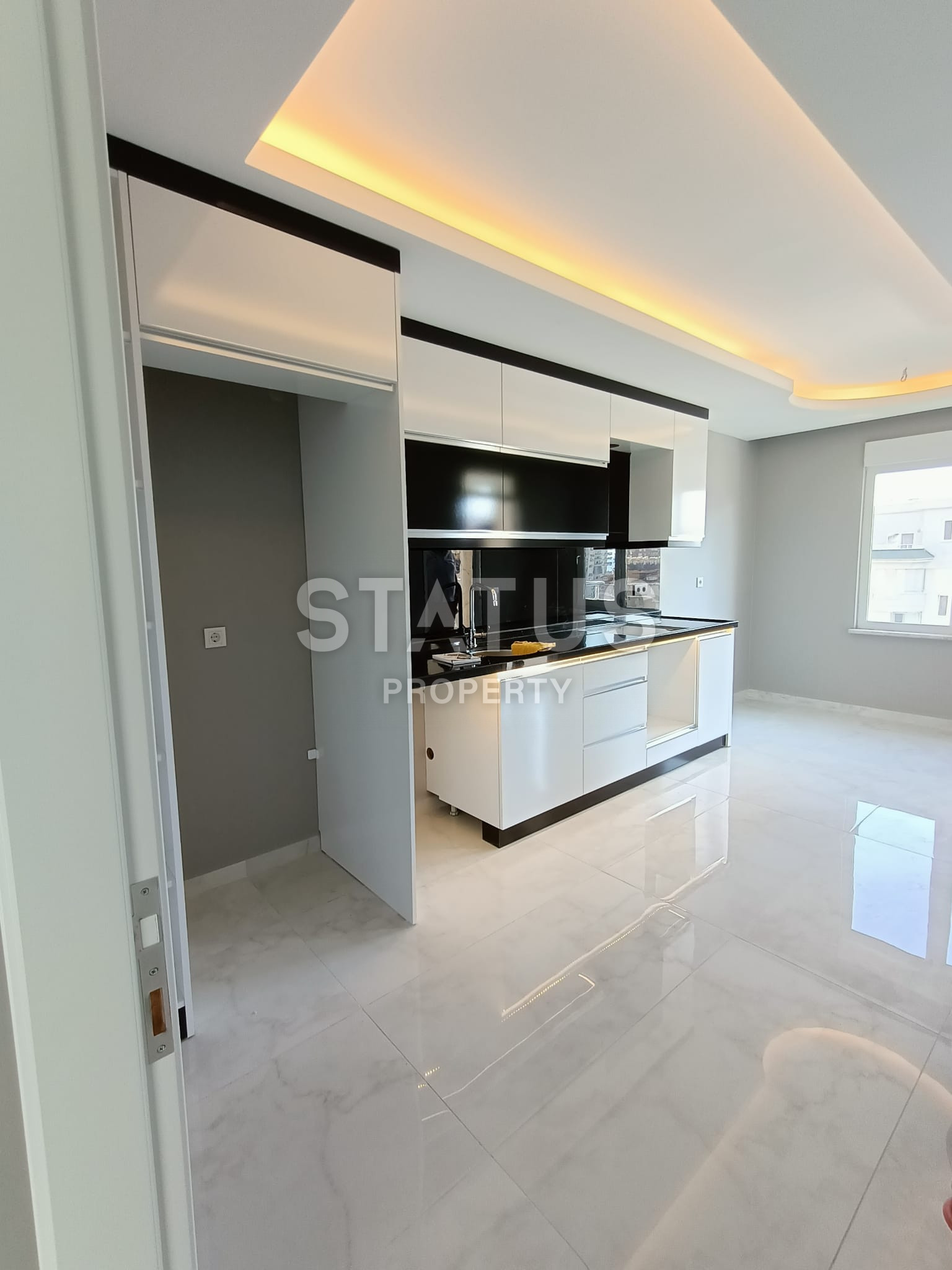 Трёхкомнатная просторная квартира в районе Джикджилли. 130м2 фото 6